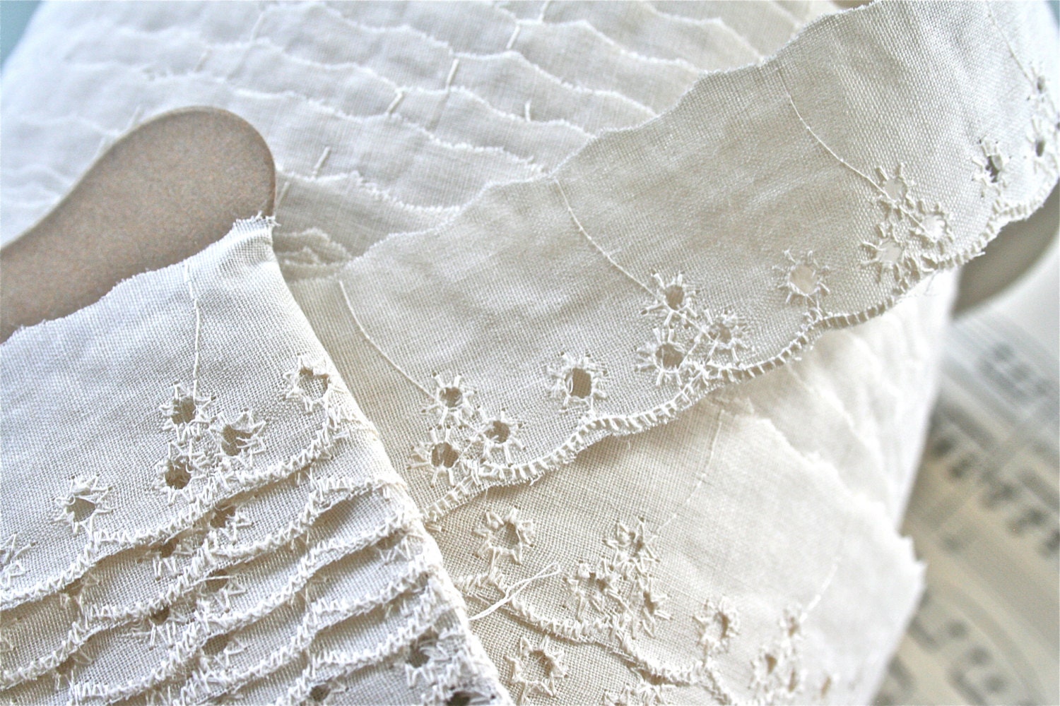 1 3/4" Eyelet Lace Trim from on Etsy Studio