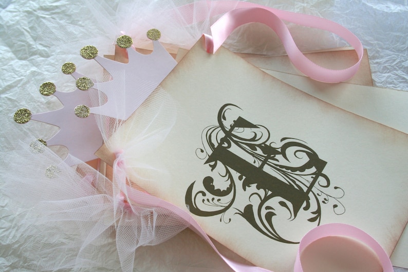 Fairytale Ballerina Party Pink /& Gold Princess BANNER