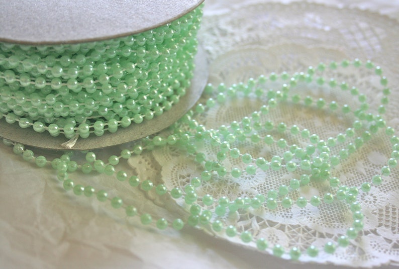 3mm Bead String 5 Colors Etsy