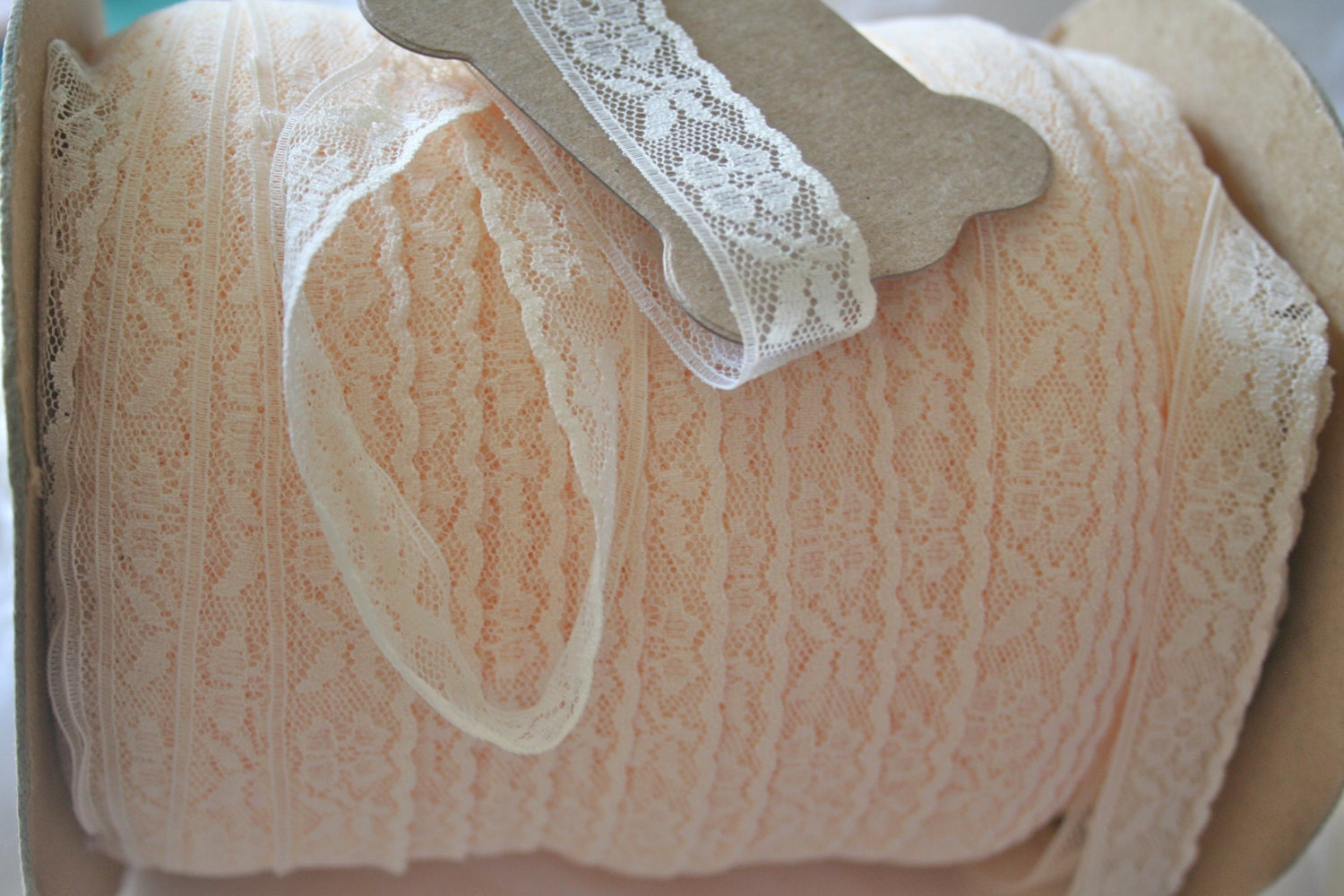Ivory Raschel Lace Marley