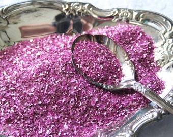 Glitter, German Glass Glitter FUSCHIA Magenta