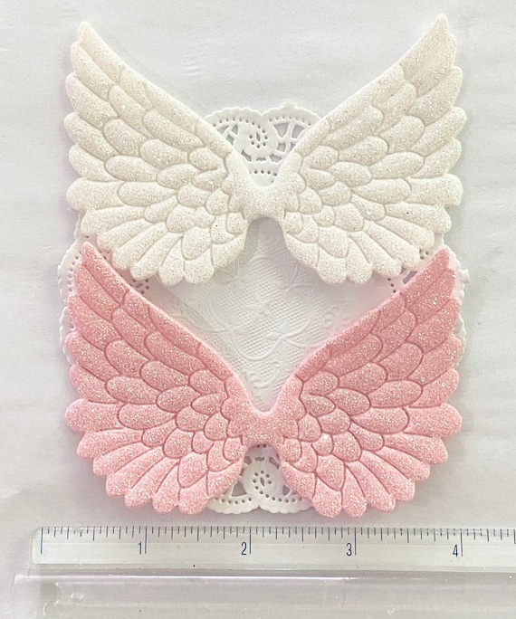 Glitter, 2 Jumbo Glitter Wings, Sparkly Angel Wings