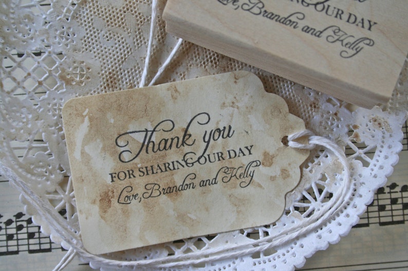 Custom Rubber Stamp Etsy