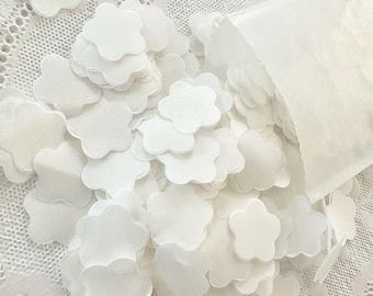 Dissolvable Wedding Confetti, BULK Butterflies, Hearts, Circles, Spring Blooms, Wedding Send Off Toss