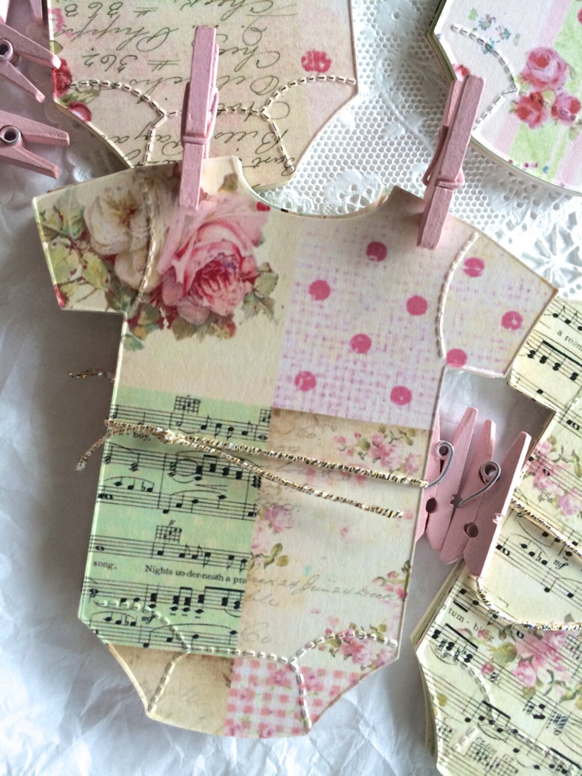 Baby Shower GUEST BOOK ALTERNATIVE Country Chic Baby Shower Etsy