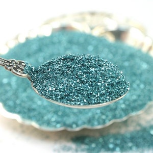Glitter, German Glass Glitter AQUA
