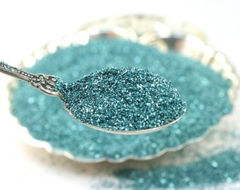 Glitter, German Glass Glitter AQUA