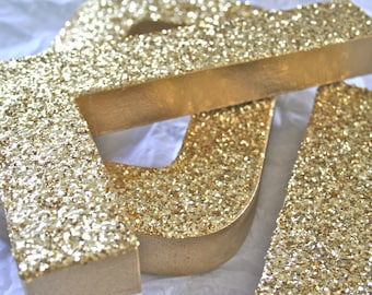 Glitter, Glittered Letters & Numbers, Wedding or Party Decor Photo Props, PRICED PER LETTER, Self Standing