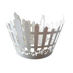 Picket FENCE Cupcake Wrappers