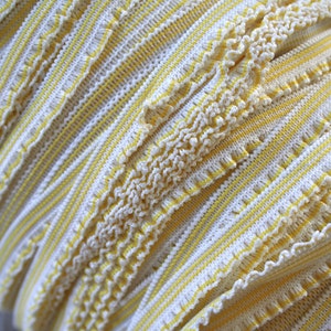 3/8&quot; Vintage Ruffled Lingerie Elastic Trim, 3 COLORS