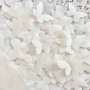 Dissolvable Wedding Confetti, BULK Butterflies, Hearts or Circles, Wedding Send Off Toss