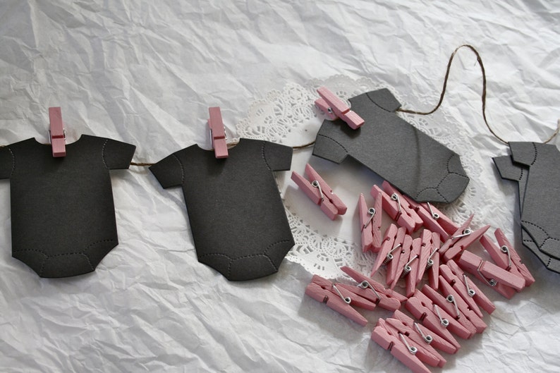 50 BABY BLUE Mini Clothespins and 10 COLOR Choices Etsy