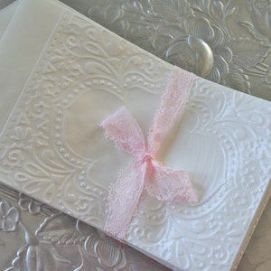 25 Glassine Favor Bags Eastern Elegance, Baroque Border
