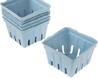 Pastel Berry Baskets: Paper Pulp Party Favors