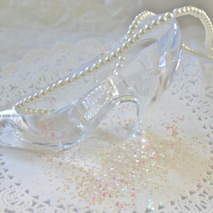 100 Glass Slipper, Faux Glass, Princess Party Cinderella