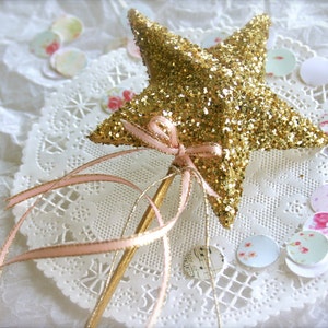 Glitter, Star Wands Fairy Party, Photo Props, Birthday