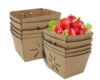 Berry Baskets, KRAFT One Pint, DAISY Design