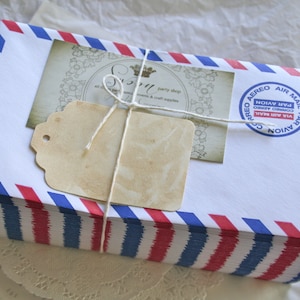 BULK Vintage Air Mail Envelopes, Retro Style