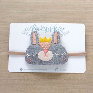 animal bunny headbands - newborn headbands - baby bow - baby girl - baby girl headbands - infant headband - baby headband - headbands