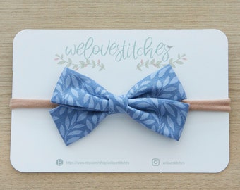 Summer Bow Fabric headbands - newborn headbands - bow Headband - baby headband - headbands - Bow 37