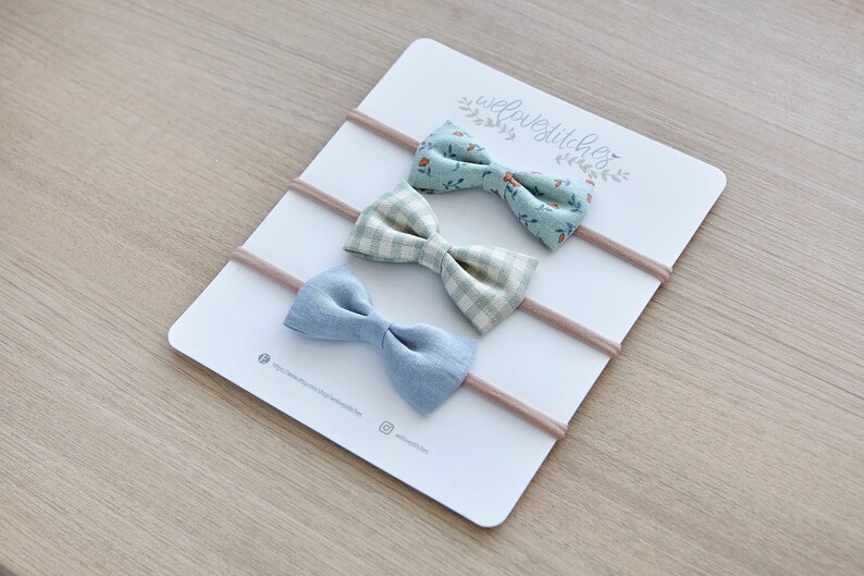 baby girl headbands baby headband Linen headbands set- newborn headbands infant headband headbands baby girl