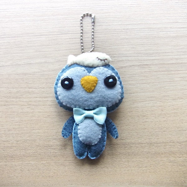 Felt Keychain -  Keychain -  cute keychain -  Kawaii keychain - animal keychain - READY TO SHIP