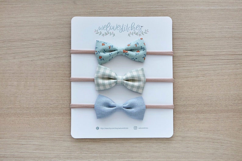 baby girl headbands baby headband Linen headbands set- newborn headbands infant headband headbands baby girl