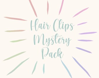 Mystery Pack - Girl Hair Clips - Hair Clips