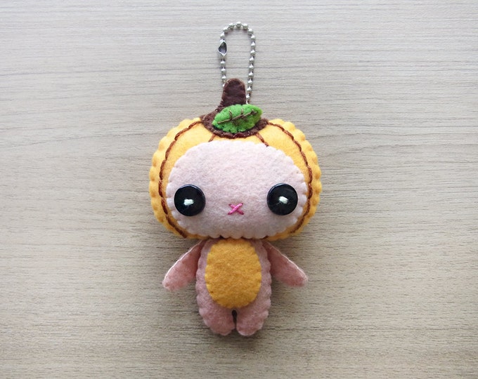 Felt Keychain Halloween Decor Cute Accessories Kawaii Etsy