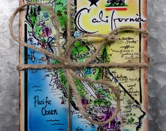 California Postcard - Pack of 12
