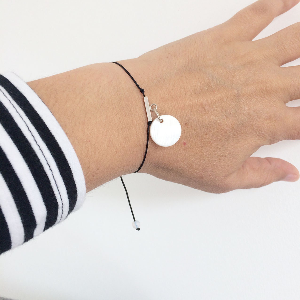 circle charm bracelet