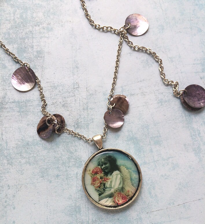 vintage angel jewelry