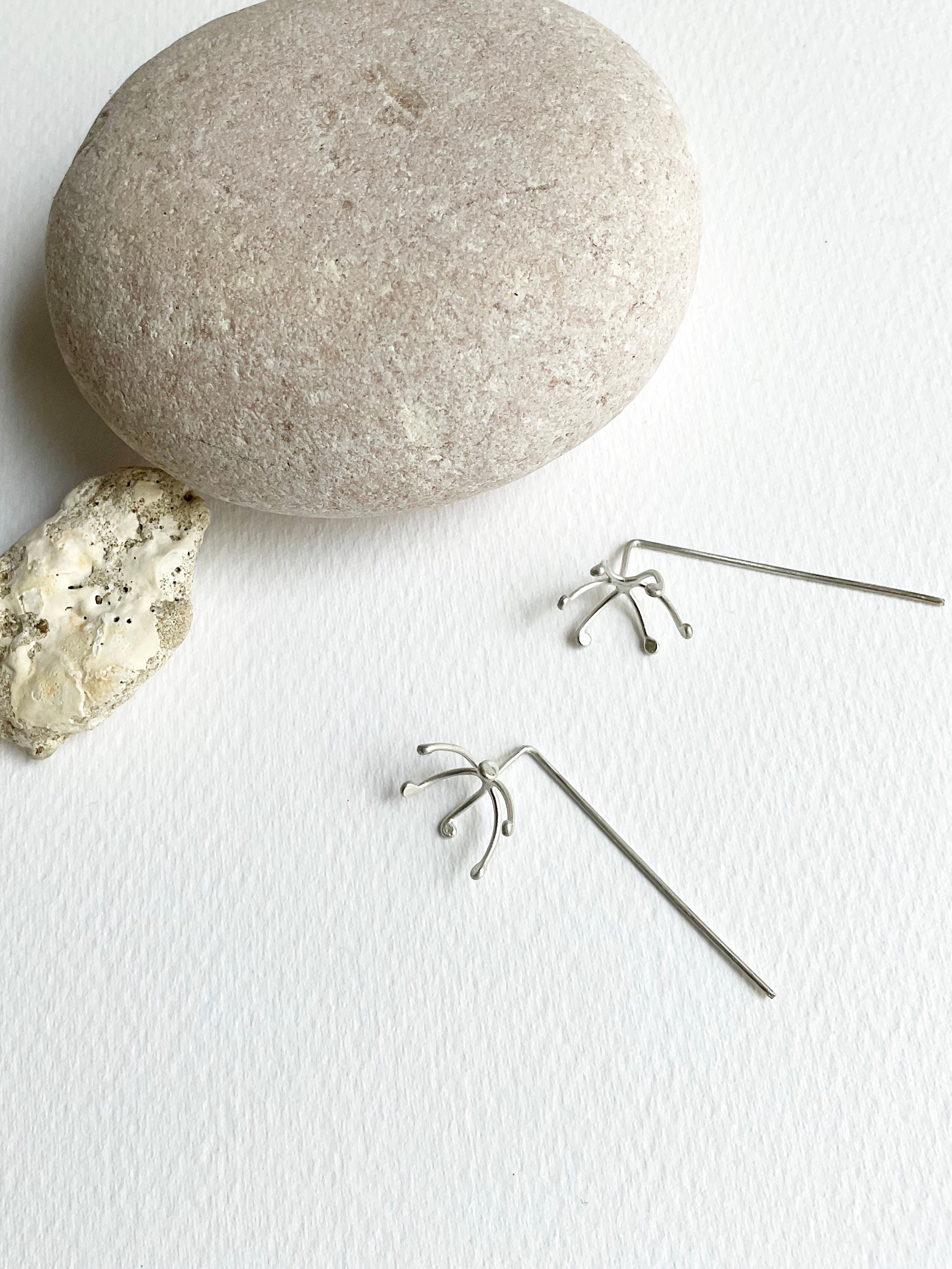 Dandelion seed shop earrings