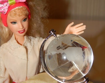 BJD MSD Doll Jewelry Glass globe with teeth
