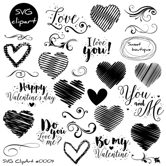 Download Heart Frame Svg Valenrines Day Clipart Floral Heart Svg Clip Art Art Collectibles
