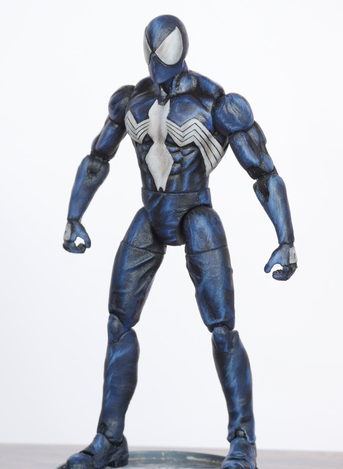 Buy Spider-man Marvel Legends Style Black Venom Symbiote Custom Action  Figure Online in India 