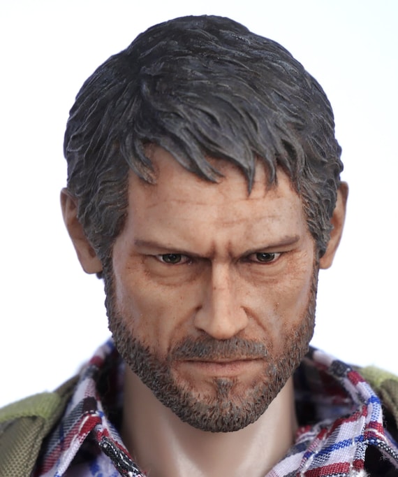 Unpainted the last of us joel head for 12 inch figure