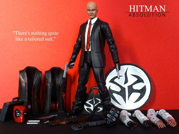 Hitman Absolution Agent 47 6 Custom Action Figure Etsy Hitman Absolution Agent 47 6 Custom Action Figure Etsy