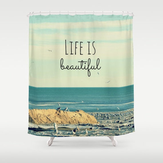 Get Tissu plage rideaux de douche Free