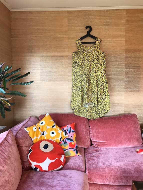 Vintage Marimekko Dress Rare Style / Size 38 but o