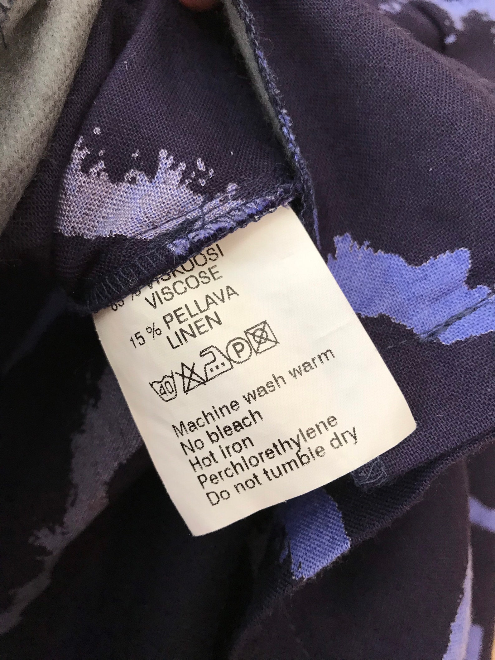 Vintage Marimekko Shirt / Medium / 1990 Finland /viscose and - Etsy Denmark