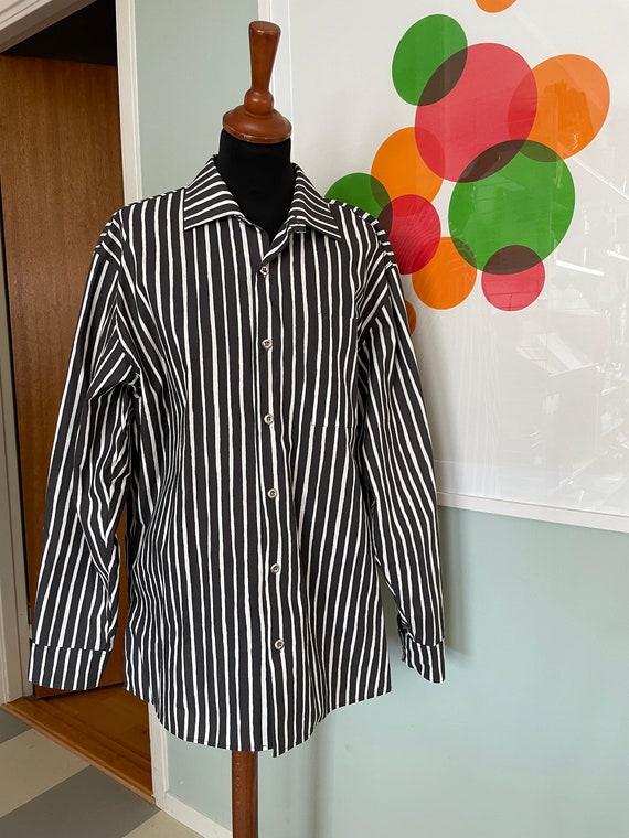 Vintage Marimekko Shirt Jokapoika / Size 40 fits … - image 1