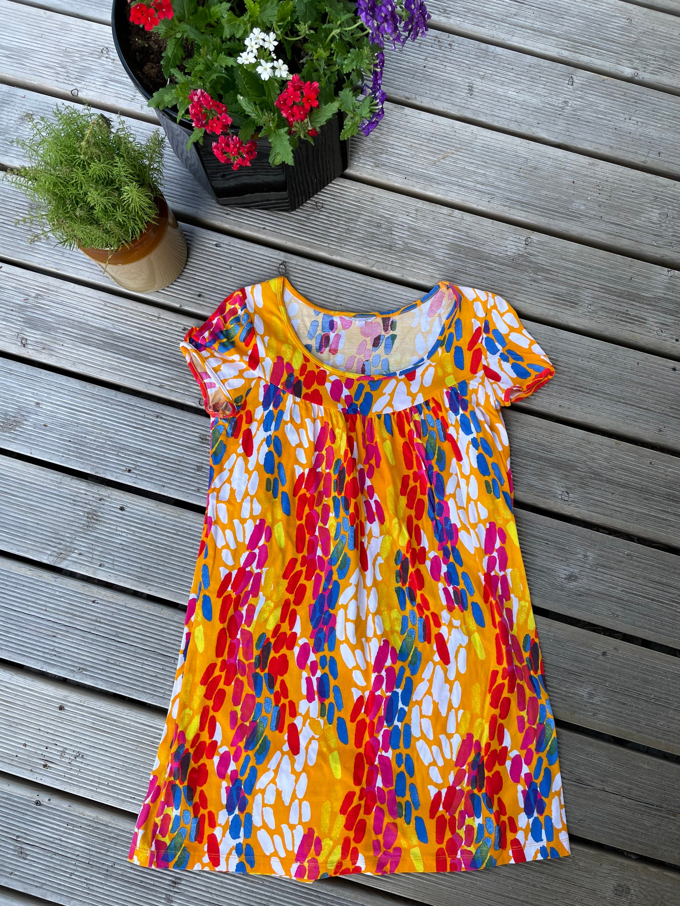 marimekko Mika Piirainen ドット柄Tシャツ マリメッコ - メルカリ