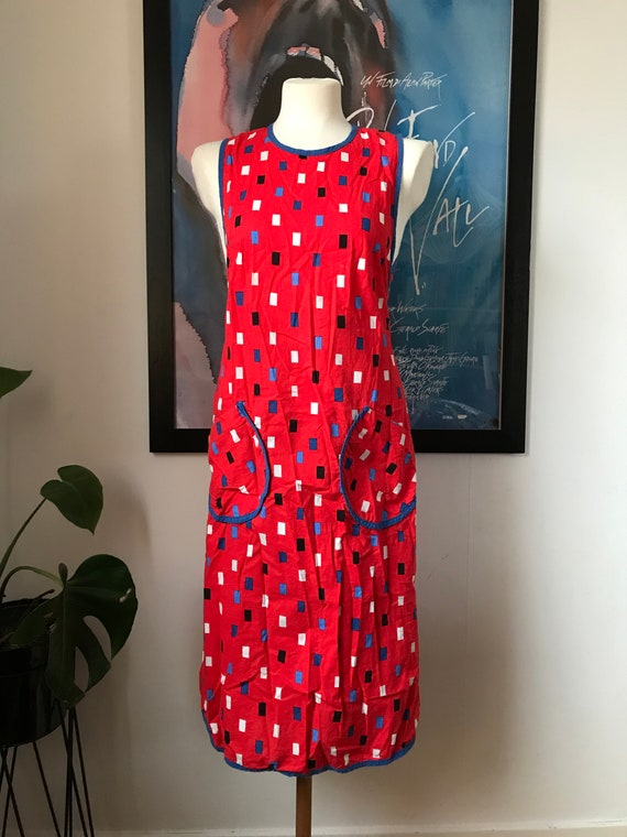 Marimekko Apron Dress / Size Medium, very flexible