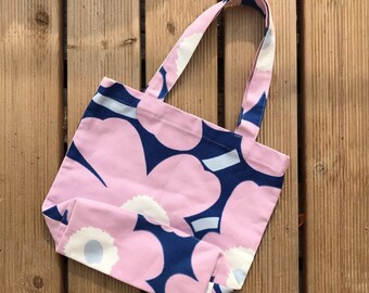 Vintage Marimekko Unikko Tote Bag | Maija Isola 1964 Print | 1990s
