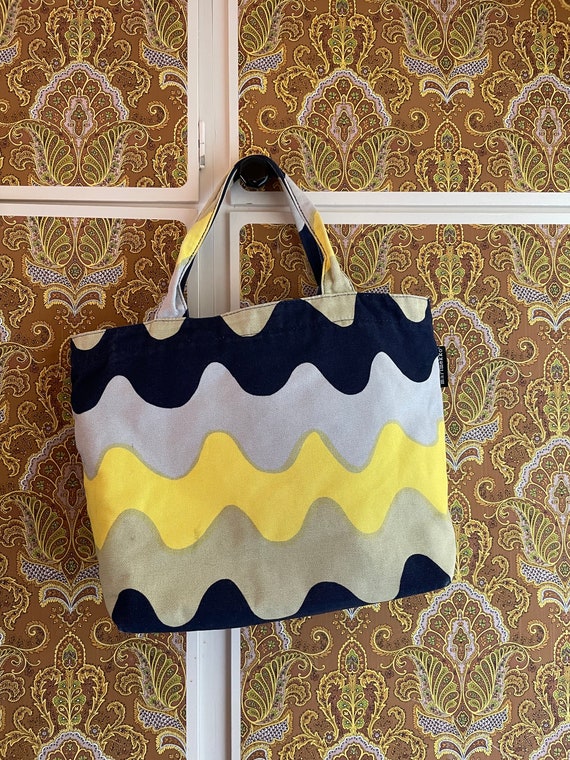 Marimekko Big Hand Bag Shoulder Bag / 1990 Finland