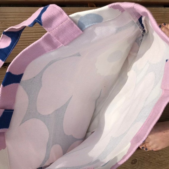 Vintage Marimekko Unikko Tote Bag | Maija Isola 1964 Print | 1990s