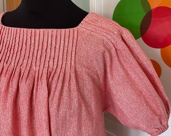 Vintage Marimekko-jurk Kaftan / maat klein, een beetje oversized / 1970 Finland