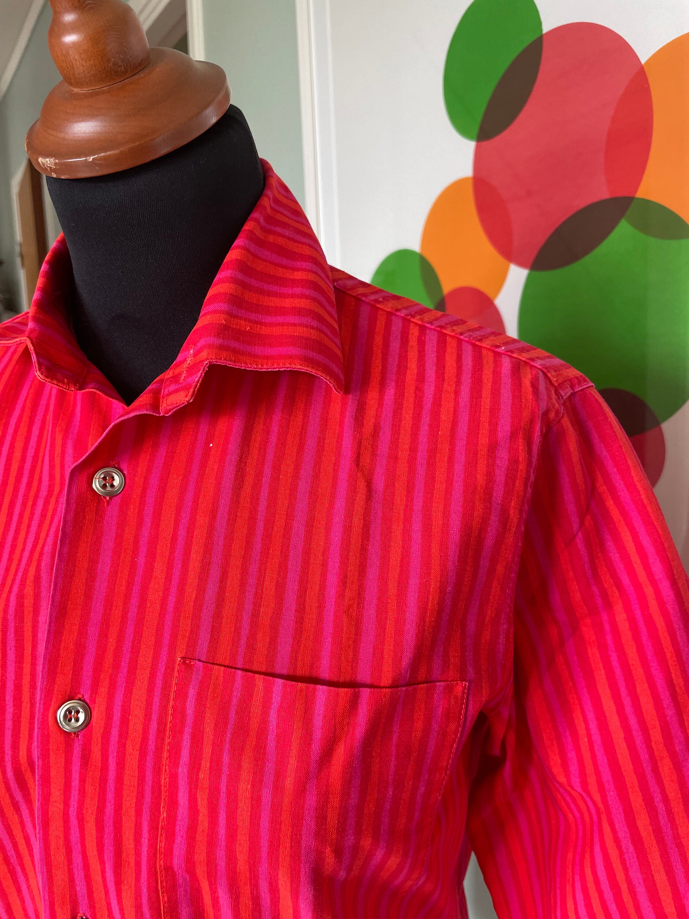 Vintage Marimekko Shirt Jokapoika / Size 36, Unisex but Fits