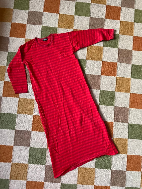 Vintage Marimekko Dress Night Gown Finland / Size… - image 1